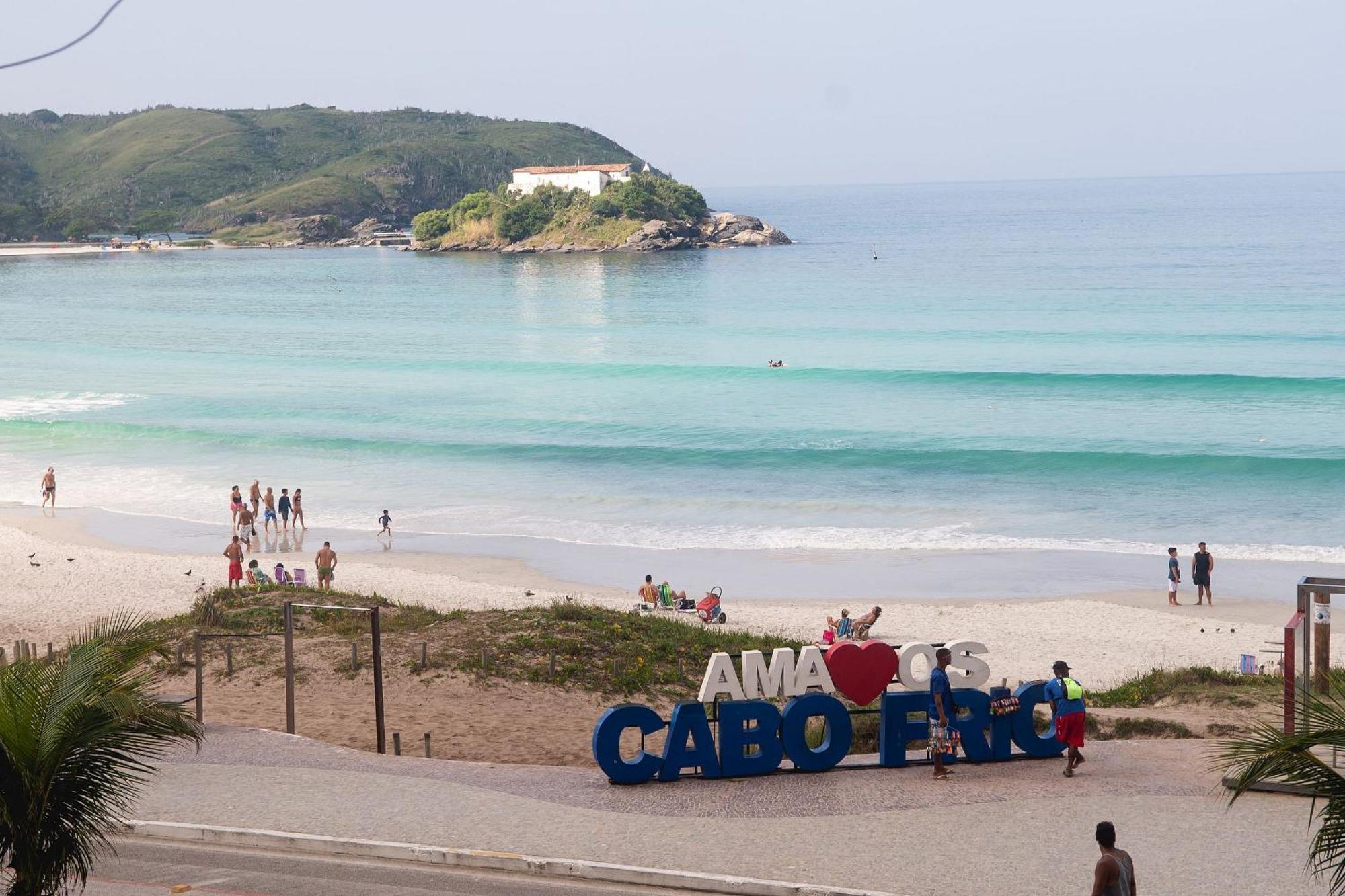 Lindo E Bem Localizado 3 Quartos De Frente P/ Mar - Praia Do Forte - Cf06 Cabo Frio Dış mekan fotoğraf
